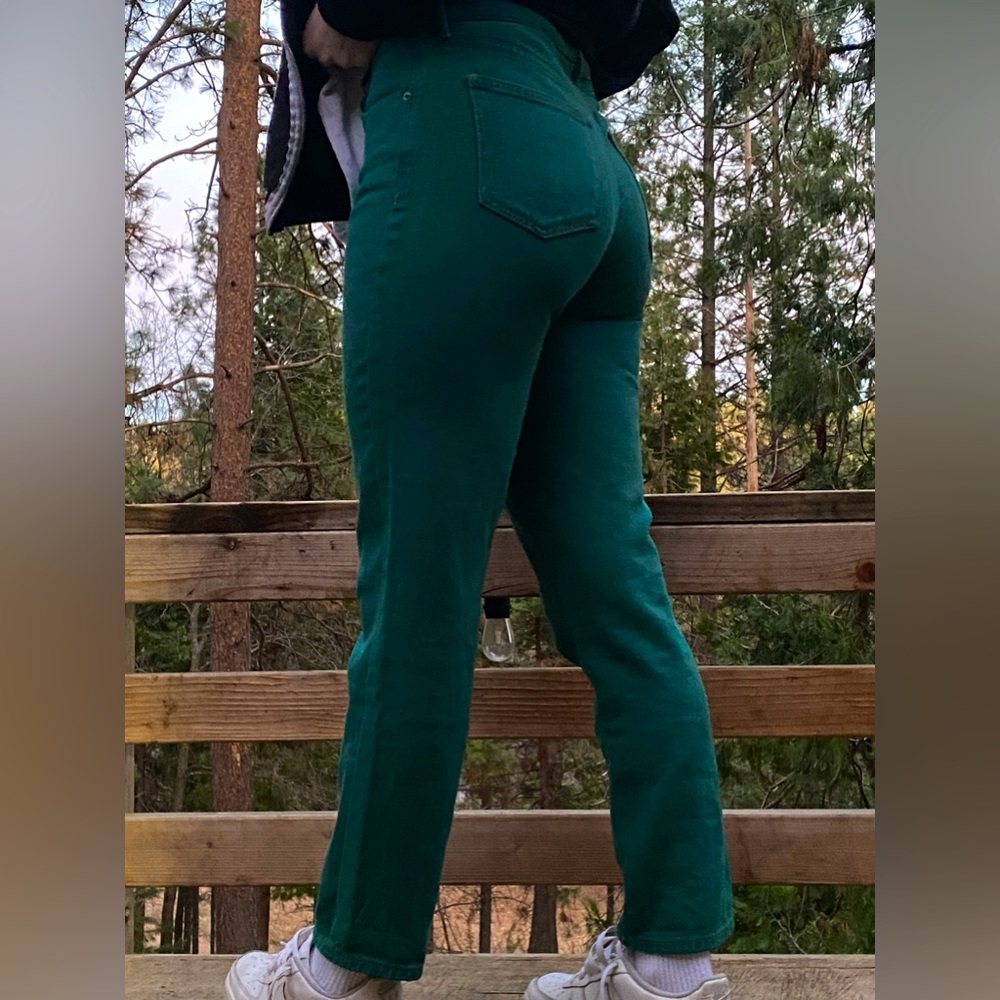 pacsun straight leg mom jeans (female)